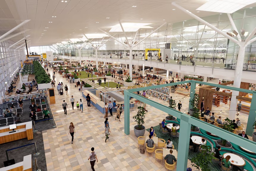 Thumbnail for Flying High: Brisbane Airport reveals $5b International terminal transformation
