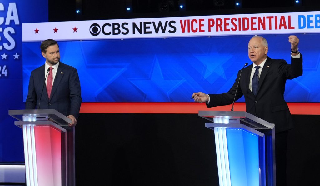 Thumbnail for Vice Presidential candidates stage a surprisingly calm, civill debate