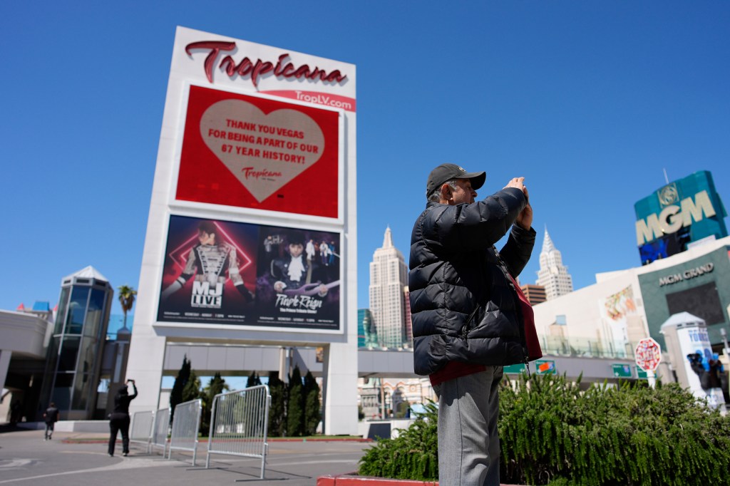 Thumbnail for Las Vegas bids farewell to its final gangland links as Tropicana bites the dust