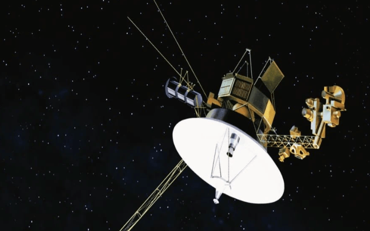 Thumbnail for Having travelled from planet to planet, only one thing can slow Voyager 2 – a flat battery